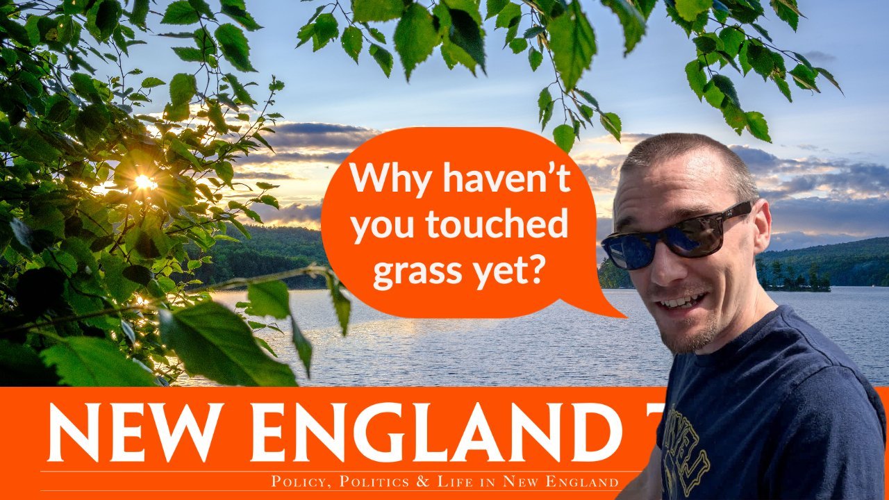 Get out there and touch grass in New England! Camping in Maine and some photography