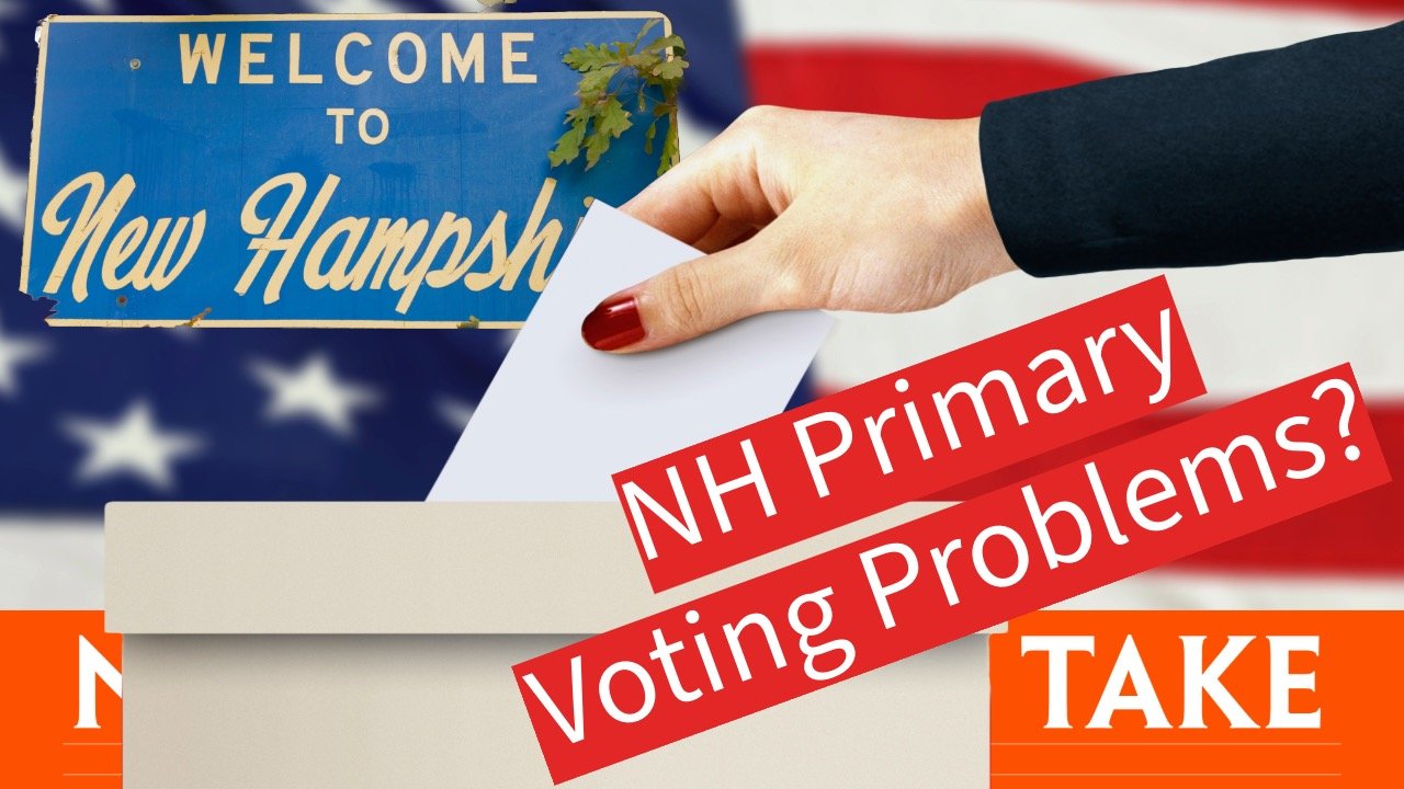 Republicans unable to vote in the 2024 New Hampshire Primary… Big problem or local problem?