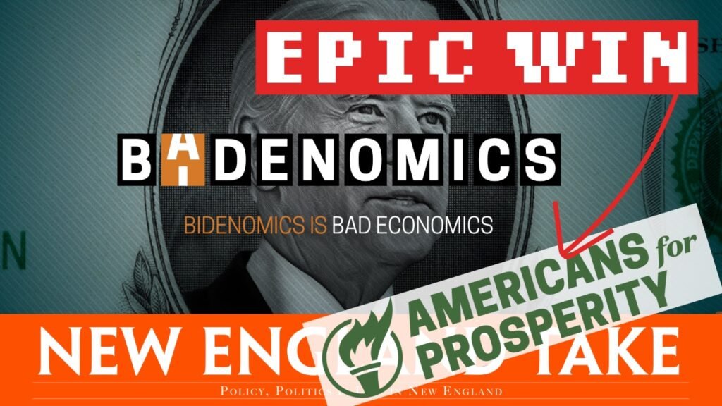 BIDENOMICS is a failure and Americans for Prosperity OWNED President Biden!
