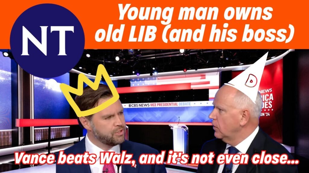 Trump's JD Vance pummels Harris' Tim Walz on CBS News Debate!