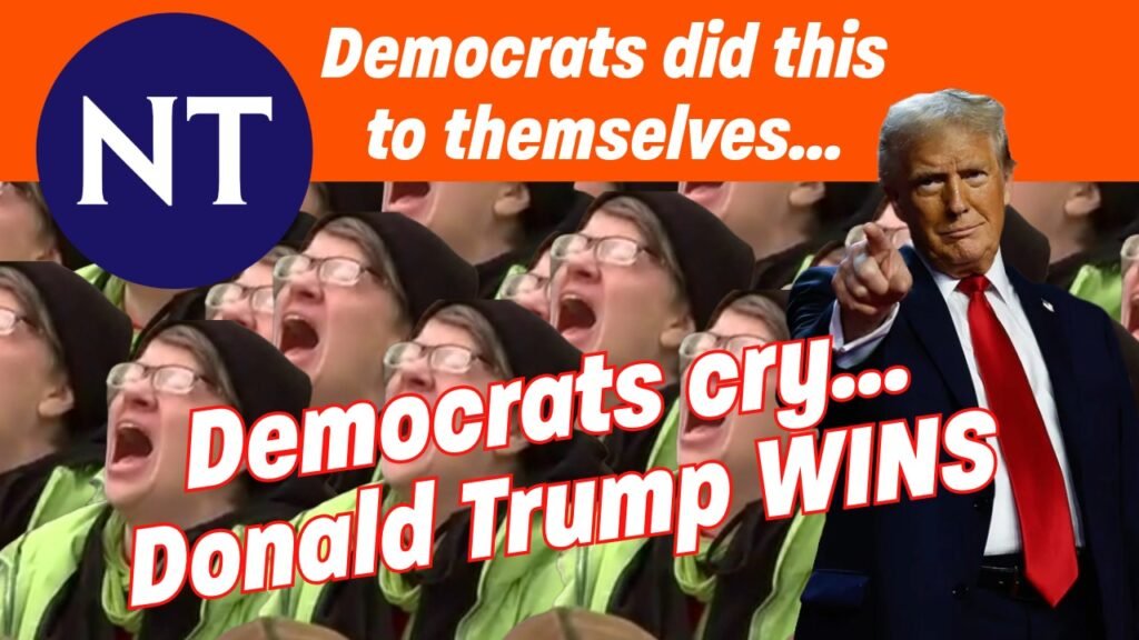 Trump WINS, Democrats resort to weeping and gnashing of teeth, refuse to accept their failures...